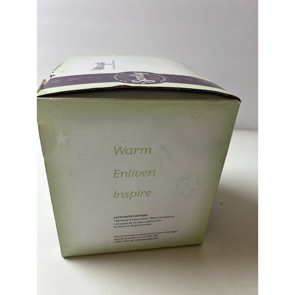 New Scentsy Margot Full-size Wax Warmer Bronze Pearls 2010 Open Box Home - Picture 11 of 13